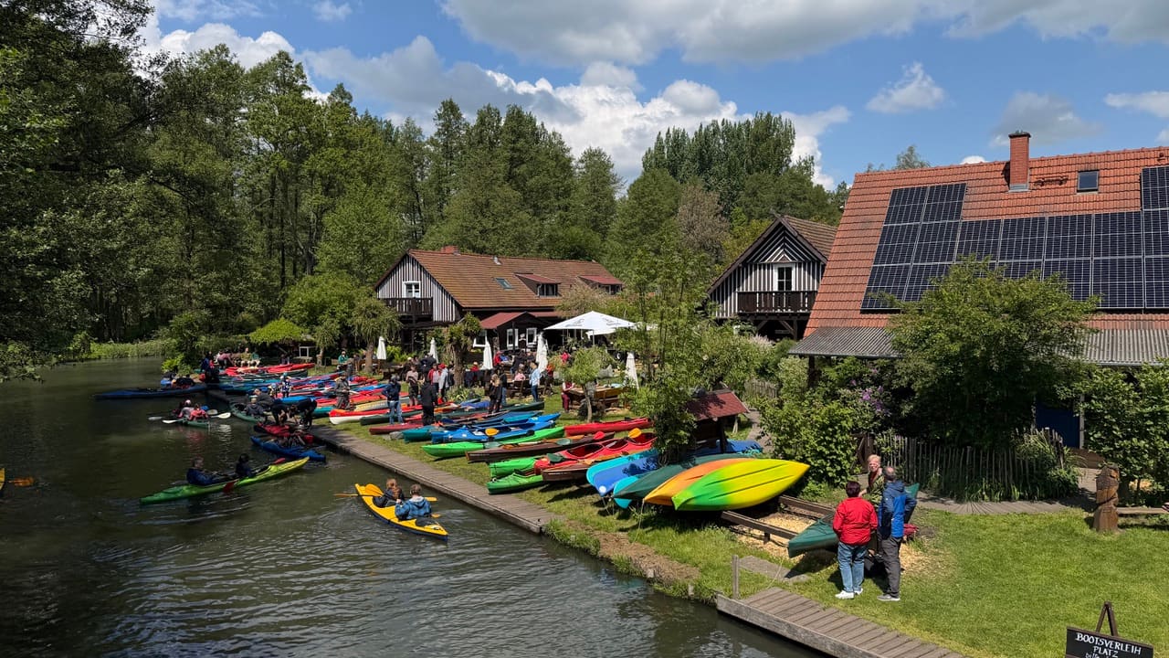 Bootsverleih im Spreewald