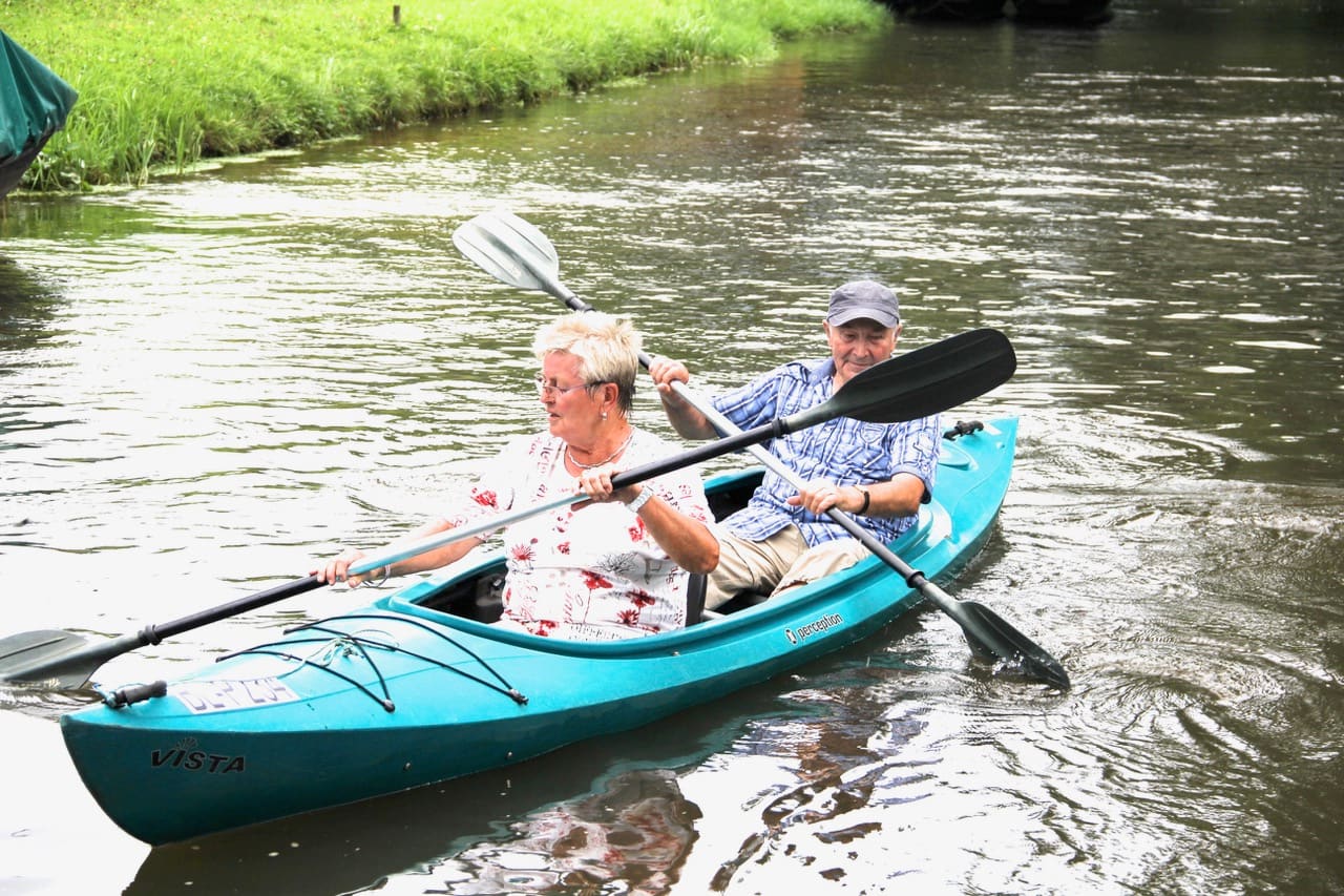 Paddeltour auf dem Spreewaldkanal